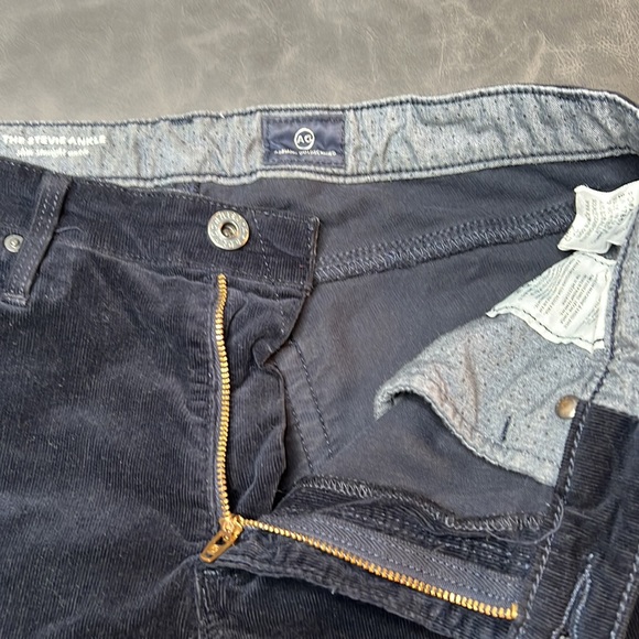 Adriano Goldschmied Navy Corduroy Pant - Picture 3 of 5